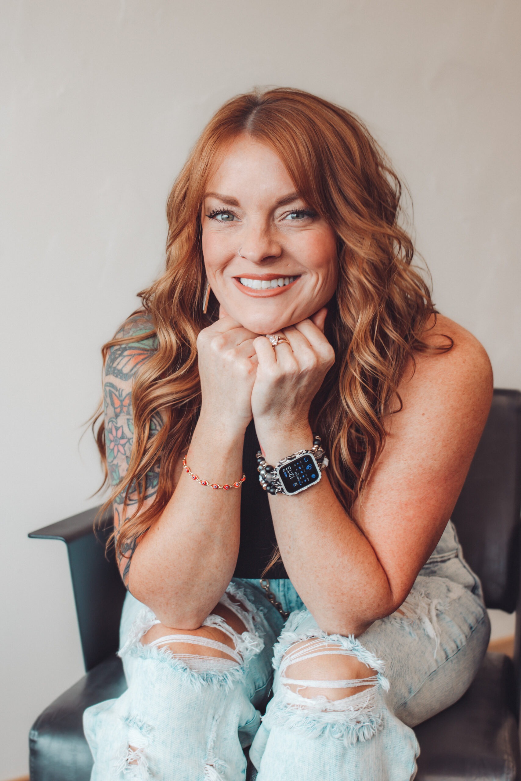 Kaylei, Master Stylist here at Lockworx Lansing Hair Salon